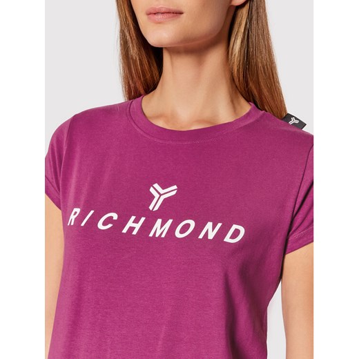 John Richmond T-Shirt Winoski UWA21019TS Fioletowy Regular Fit John Richmond M MODIVO promocja