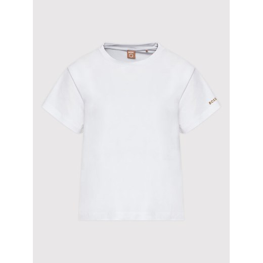 Boss T-Shirt Esana 50468373 Biały Regular Fit S MODIVO okazja