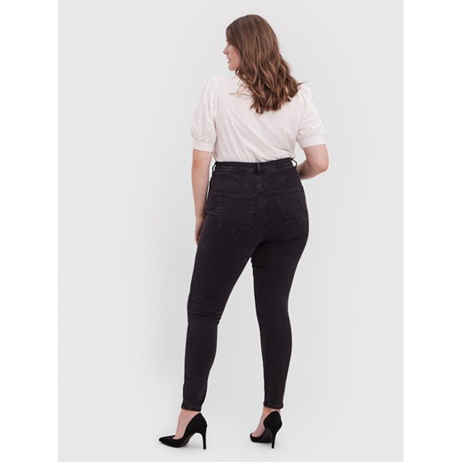 Vero Moda Curve Jeansy Sophia 10256520 Czarny Skinny Fit 50_32 wyprzedaż MODIVO