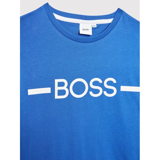 Boss T-Shirt J25N29 D Niebieski Regular Fit 16Y okazja MODIVO
