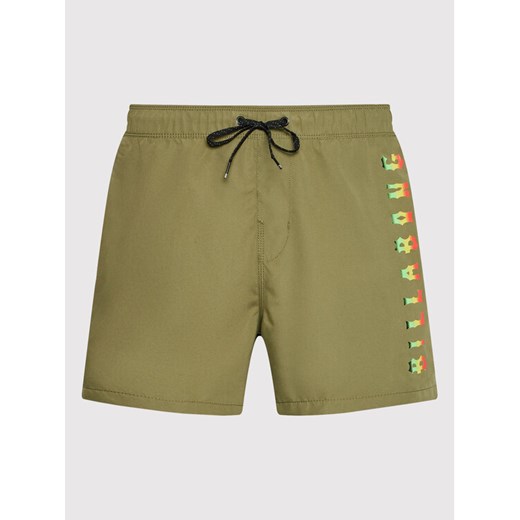 Billabong Szorty kąpielowe All Day Heritage Layback 16" W1LB13 BIP1 Zielony Billabong XL MODIVO wyprzedaż