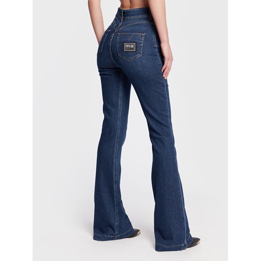 Versace Jeans Couture Jeansy 73HAB520 Granatowy Skinny Fit 27 promocja MODIVO