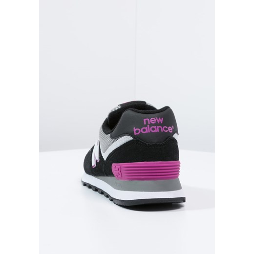 New Balance WL574 Tenisówki i Trampki black/pink zalando fioletowy płaszcz