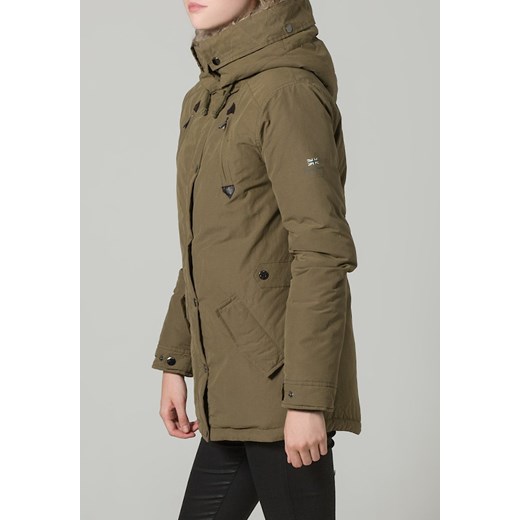 Pepe Jeans OLIMPIA Kurtka zimowa dark khaki zalando brazowy Odzież