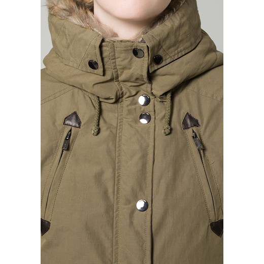 Pepe Jeans OLIMPIA Kurtka zimowa dark khaki zalando brazowy poliester