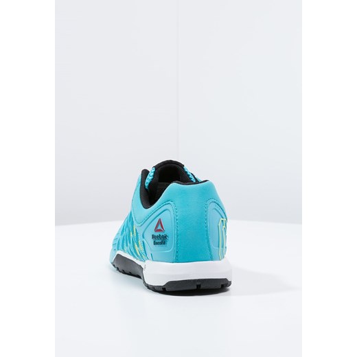 Reebok CROSSFIT NANO 4.0 Obuwie treningowe neon blue/stinger yellow/white/black zalando turkusowy sznurowane