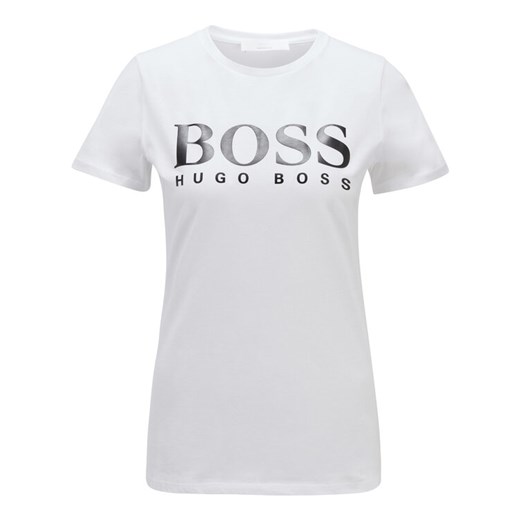 Boss T-Shirt C_Elogo 50436773 Biały Regular Fit XL okazyjna cena MODIVO