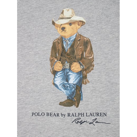Polo Ralph Lauren T-Shirt 321858884001 Szary Regular Fit Polo Ralph Lauren 92 okazyjna cena MODIVO