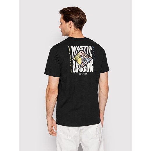 Mystic T-Shirt Tide 35105.220335 Czarny Regular Fit Mystic XXL okazyjna cena MODIVO