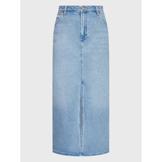 Wrangler Spódnica jeansowa Rhea W24L58Z19 Niebieski Mom Fit Wrangler XS wyprzedaż MODIVO