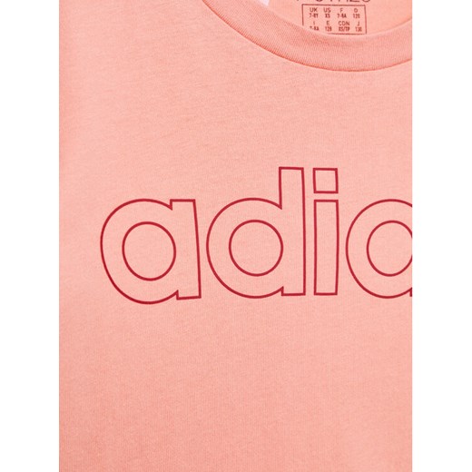 adidas T-Shirt Essentials HE1965 Różowy Slim Fit 11_12Y MODIVO