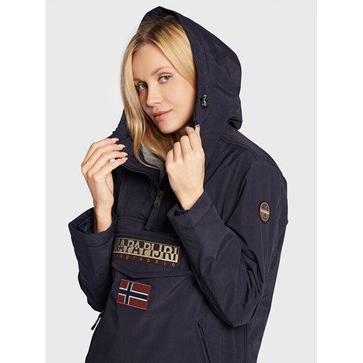 Napapijri Kurtka anorak Rainforest NP0A4GM6 Granatowy Regular Fit Napapijri XS promocyjna cena MODIVO