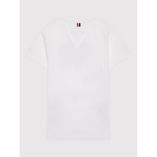 Tommy Hilfiger T-Shirt Tropical Varsity KB0KB07283 D Biały Regular Fit Tommy Hilfiger 12Y okazyjna cena MODIVO