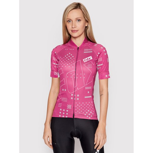 FDX Koszulka rowerowa Ad 1860 Różowy Slim Fit Fdx M promocja MODIVO