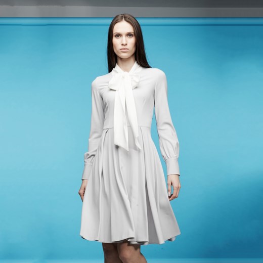 Sukienka WHITE HOUSE showroom-pl bialy delikatne