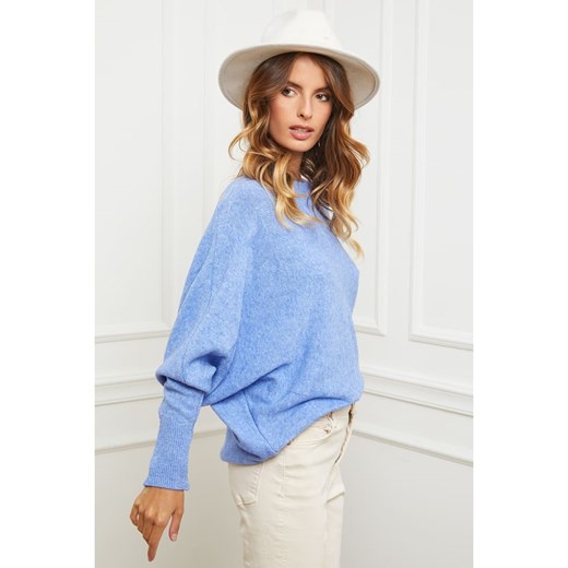 Sweter "Egale" w kolorze błękitnym So Cachemire XL okazyjna cena Limango Polska