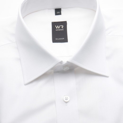 Koszula WR London (wzrost 164/170) taliowana willsoor-sklep-internetowy bialy Koszule na spinki męskie