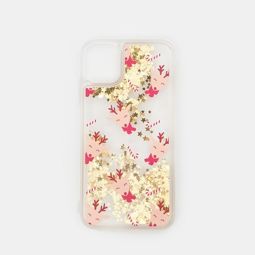 Sinsay - Etui iPhone 11/XR - Czerwony Sinsay Jeden rozmiar wyprzedaż Sinsay