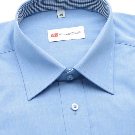 Koszula WR Classic (wzrost 188/194) willsoor-sklep-internetowy niebieski gładkie