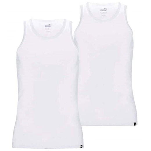 Koszulka męska bez rękawów biała PUMA 2-pack 907308-02 ansport.pl Puma S ansport