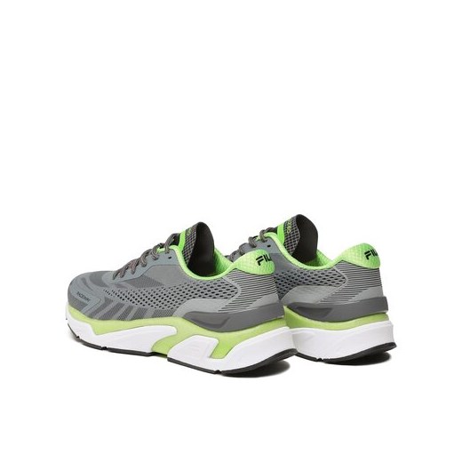 Buty sportowe męskie Fila na wiosnę szare sznurowane 