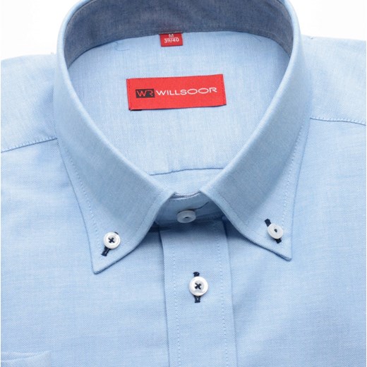 Koszula WR Slim Fit (wzrost 176/182) willsoor-sklep-internetowy niebieski taliowana