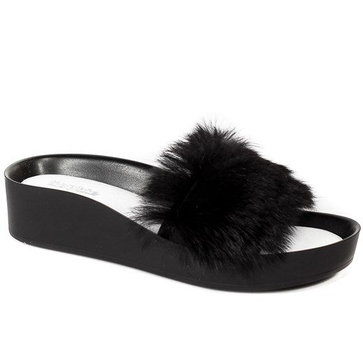 Klapki Sophie 1243-F02 Czarny Sophie 39 EuroButy.com.pl wyprzedaż