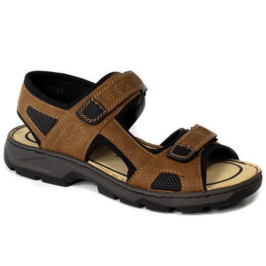 Sandały Rieker 26156-25 Brown ze sklepu EuroButy.com.pl w kategorii Sandały męskie - zdjęcie 150625195
