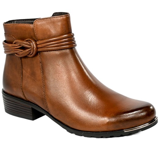 Botki Caprice 9-25307-29 303 Cognac Nappa Skóra Caprice 40 EuroButy.com.pl okazja