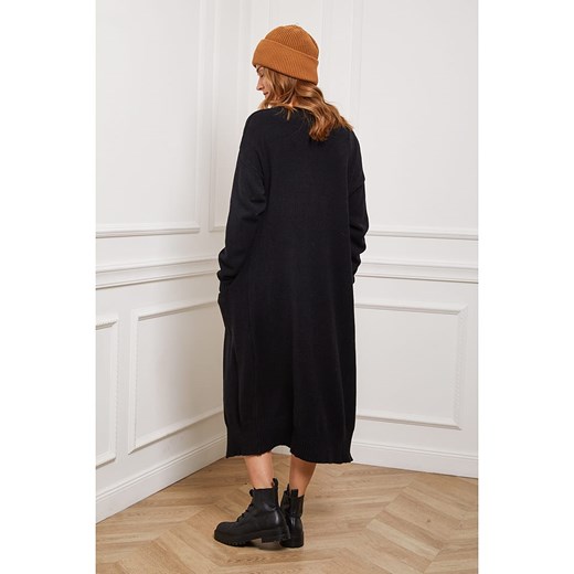 Kardigan "Irissa" w kolorze czarnym Joséfine L wyprzedaż Limango Polska