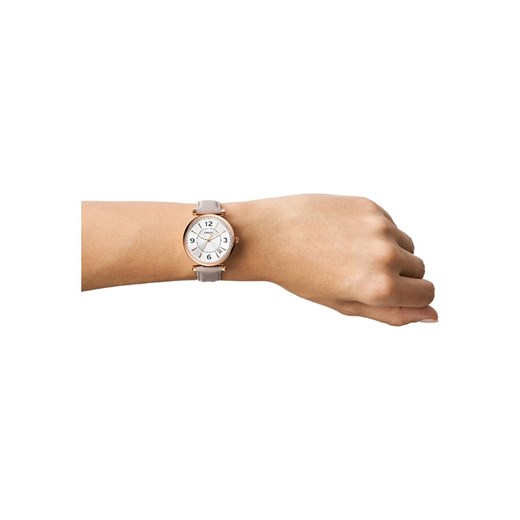 Zegarek kwarcowy "Carlie" w kolorze srebrno-różowozłoto-szarym Fossil onesize okazyjna cena Limango Polska