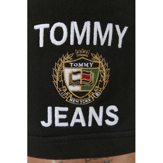 Tommy Jeans szorty bawełniane kolor czarny Tommy Jeans M ANSWEAR.com