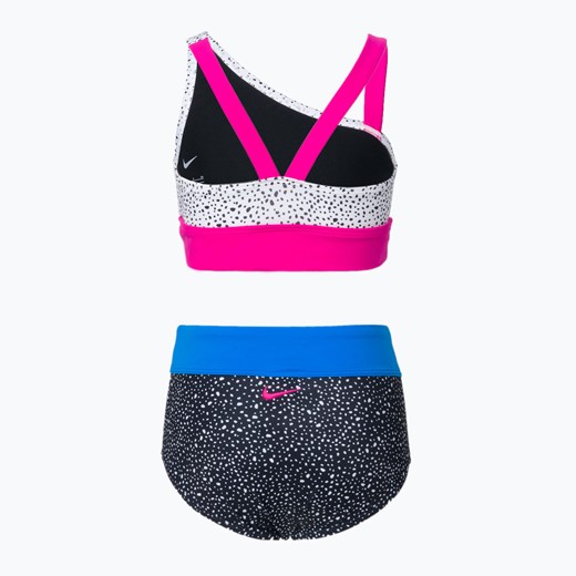 Strój kąpielowy dwuczęściowy dziecięcy Nike Water Dots Asymmetrical bikini Nike M okazja sportano.pl