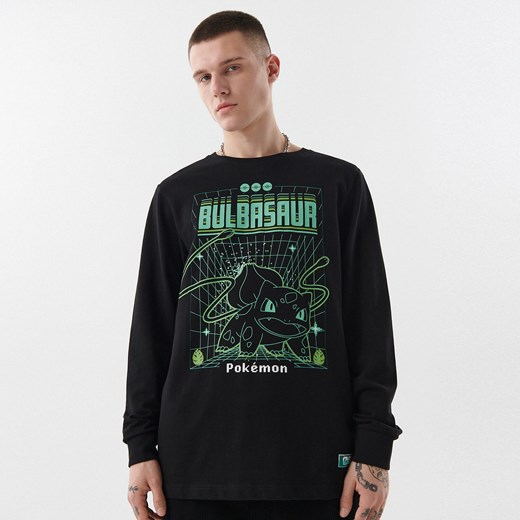 Cropp - Koszulka longsleeve Pokémon - Czarny Cropp XS Cropp