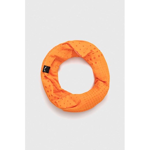 Salewa komin Icono Fluo kolor pomarańczowy wzorzysty ONE ANSWEAR.com