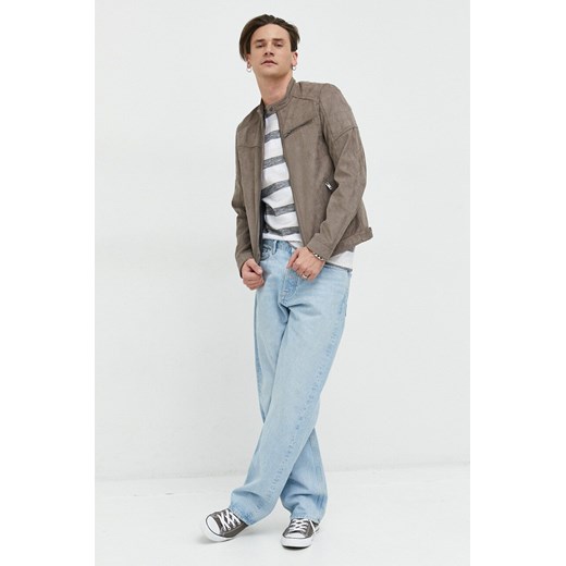 Jack &amp; Jones kurtka JJEROCKY męska kolor szary przejściowa Jack & Jones XXL ANSWEAR.com