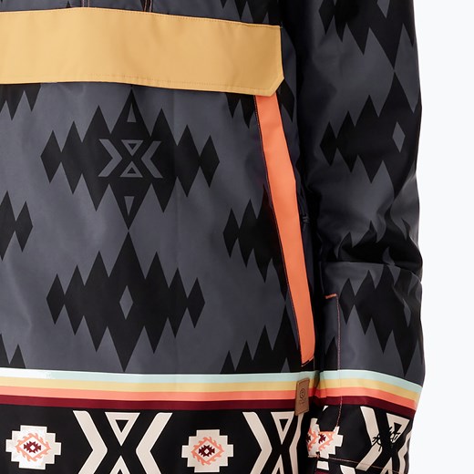Kurtka snowboardowa damska Rip Curl Rider Anorak szaro-czarna 002WOU 90 Rip Curl XS okazja sportano.pl