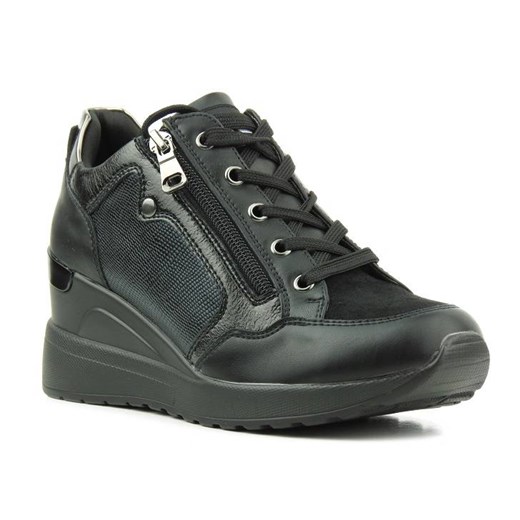Sneakersy damskie INBLU IN 0243, czarne Inblu 37 promocja ulubioneobuwie