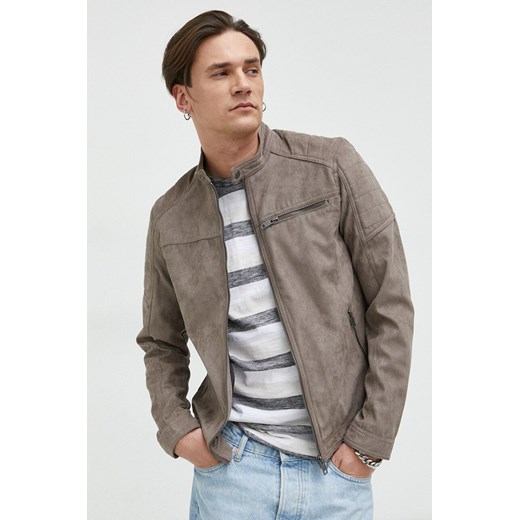 Jack & Jones kurtka JJEROCKY męska kolor szary przejściowa Jack & Jones XL ANSWEAR.com