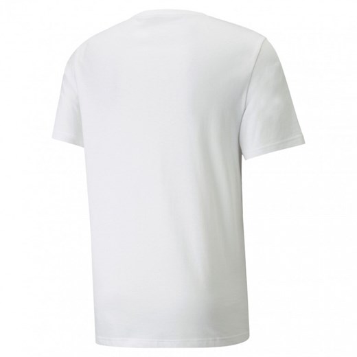 T-shirt męski Puma w stylu młodzieżowym z krótkimi rękawami bawełniany 