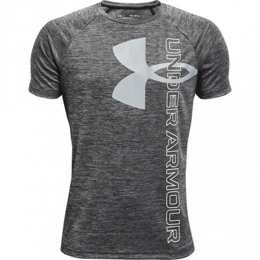 Chłopięca koszulka treningowa UNDER ARMOUR UA Tech Split Logo Hybrid SS Under Armour L promocja Sportstylestory.com