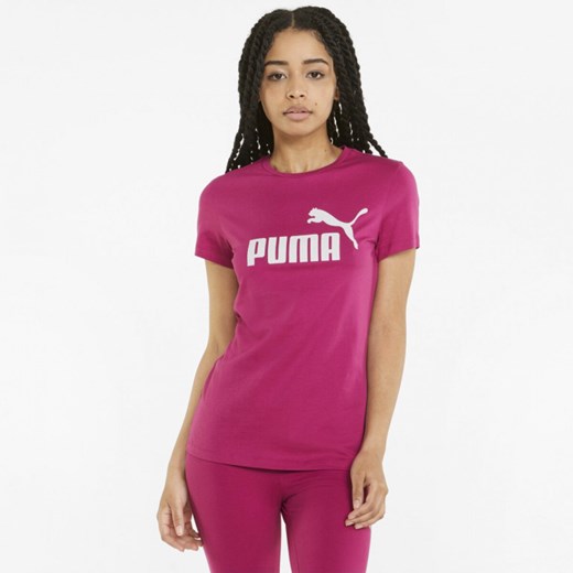 Damski t-shirt z nadrukiem PUMA ESS LOGO TEE Puma XS promocyjna cena Sportstylestory.com