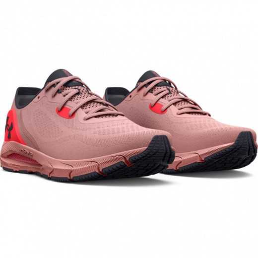 Buty sportowe damskie Under Armour do biegania płaskie różowe