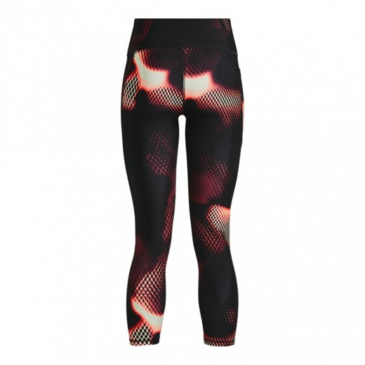 Damskie legginsy treningowe Under Armour AOP Ankle Leg - czarne ze sklepu Sportstylestory.com w kategorii Bielizna termoaktywna damska - zdjęcie 150749056