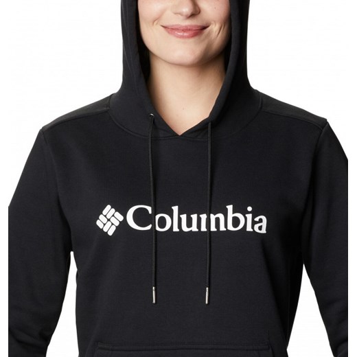 Damska bluza dresowa nierozpinana z kapturem COLUMBIA Columbia Logo Hoodie Columbia M wyprzedaż Sportstylestory.com