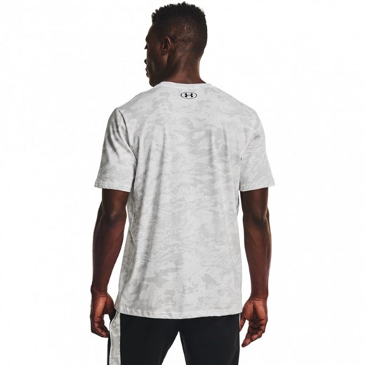 Męski t-shirt z nadrukiem UNDER ARMOUR UA ABC CAMO SS - biały ze sklepu Sportstylestory.com w kategorii T-shirty męskie - zdjęcie 150752276