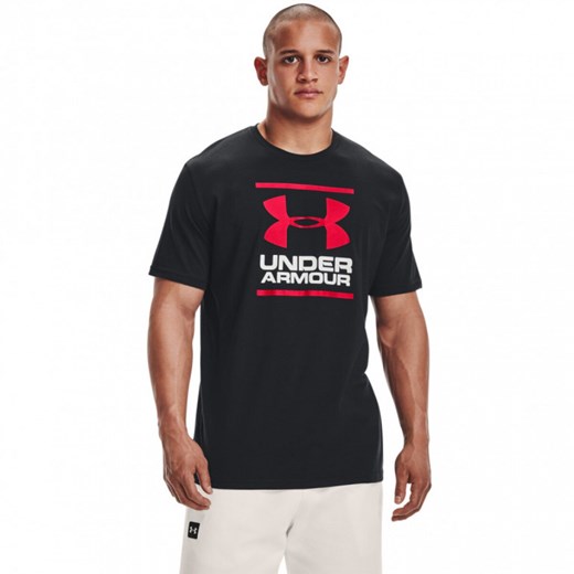 Męska koszulka UNDER ARMOUR GL Foundation SS T - czarna ze sklepu Sportstylestory.com w kategorii T-shirty męskie - zdjęcie 150756869