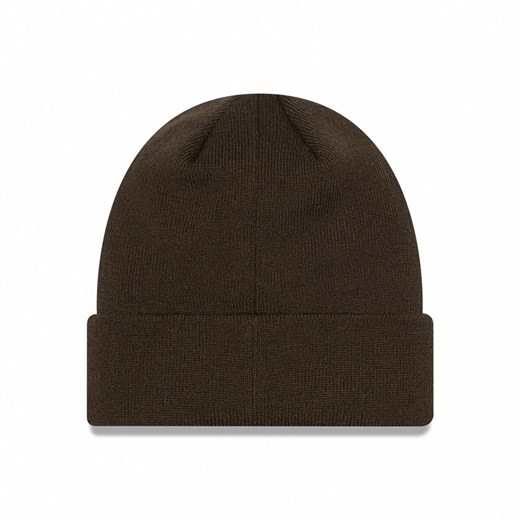 Brązowa czapka zimowa męska New Era
