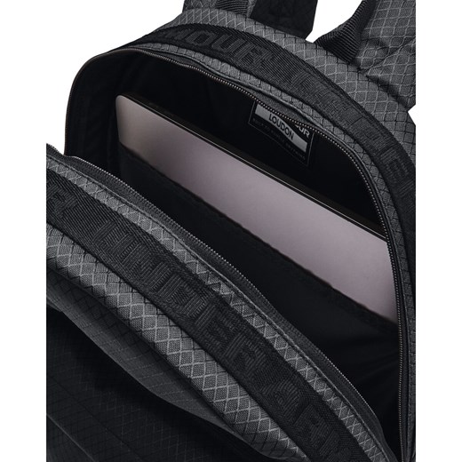 Plecak treningowy uniseks UNDER ARMOUR UA Loudon Ripstop Backpack - czarny Under Armour One-size Sportstylestory.com promocyjna cena