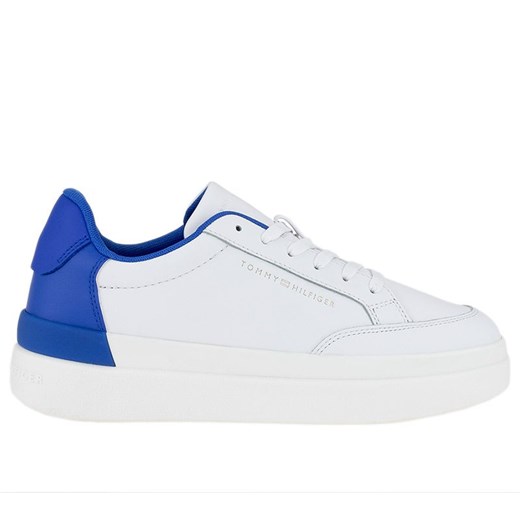 Buty Tommy Hilfiger Feminine Sneaker With Color Pop FW0FW06896-0LA - białe ze sklepu streetstyle24.pl w kategorii Buty sportowe damskie - zdjęcie 150787737